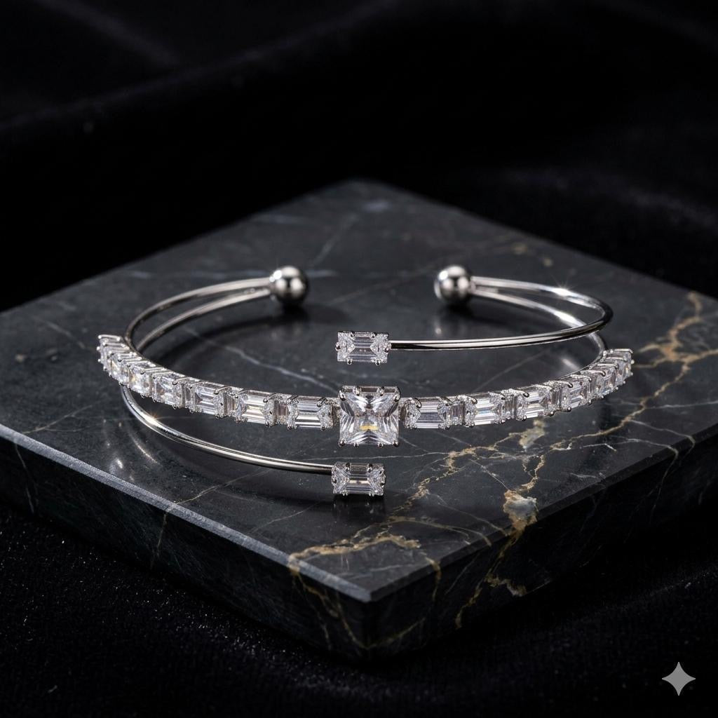 ETHEREAL SYMMETRY CUFF BRACELET