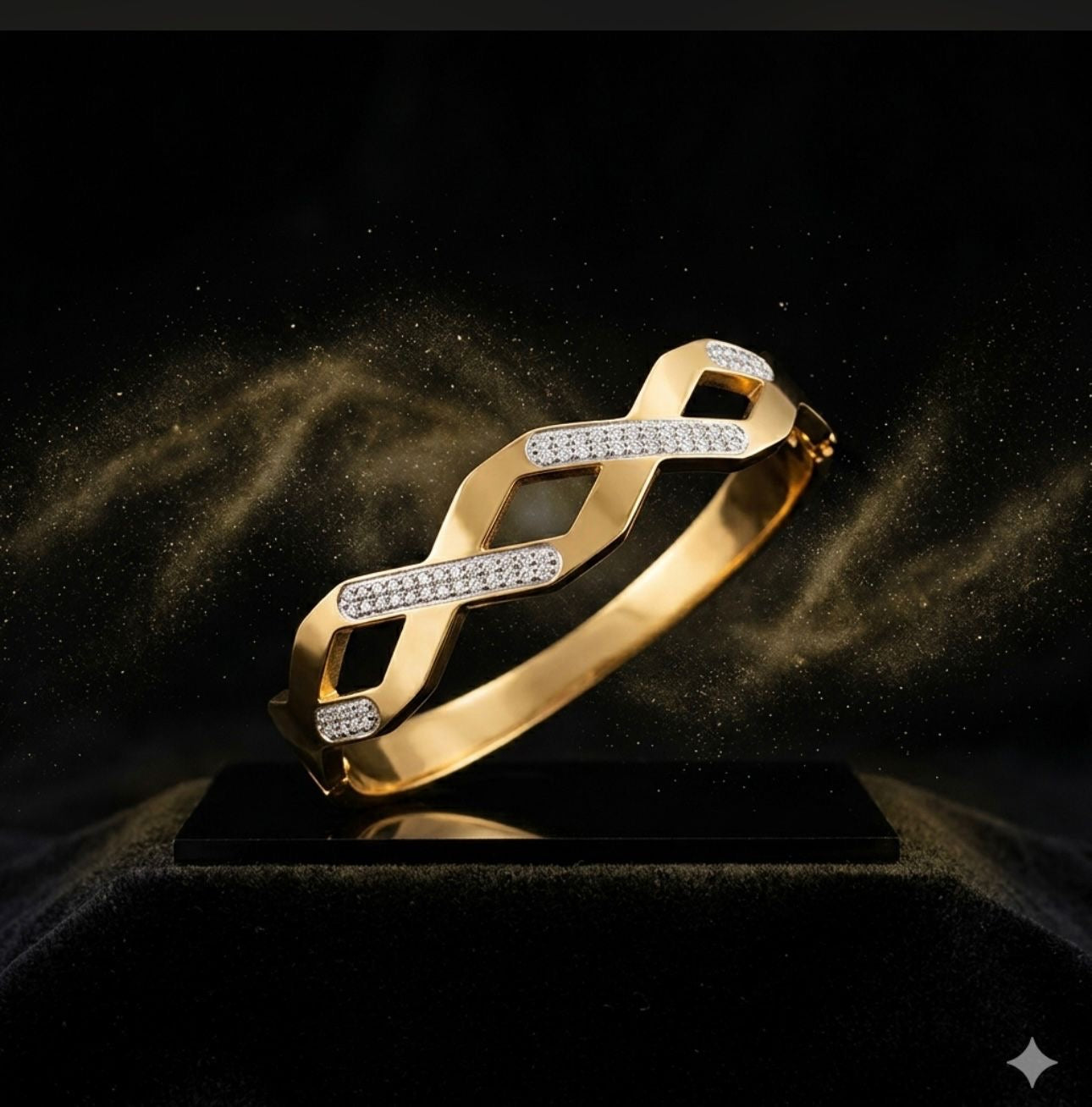 INFINITY WEAVE BANGLE