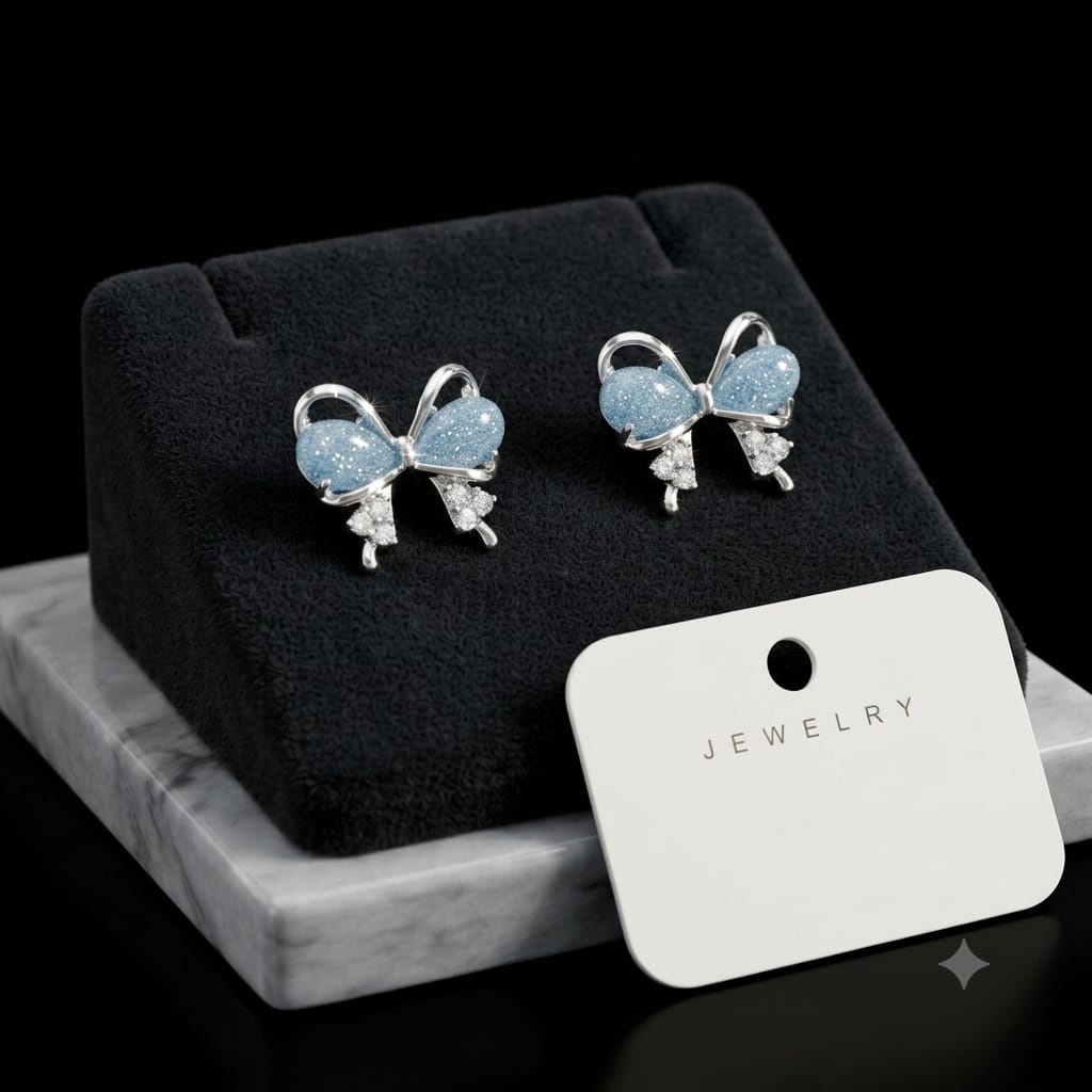 BLUE OPAL STUD