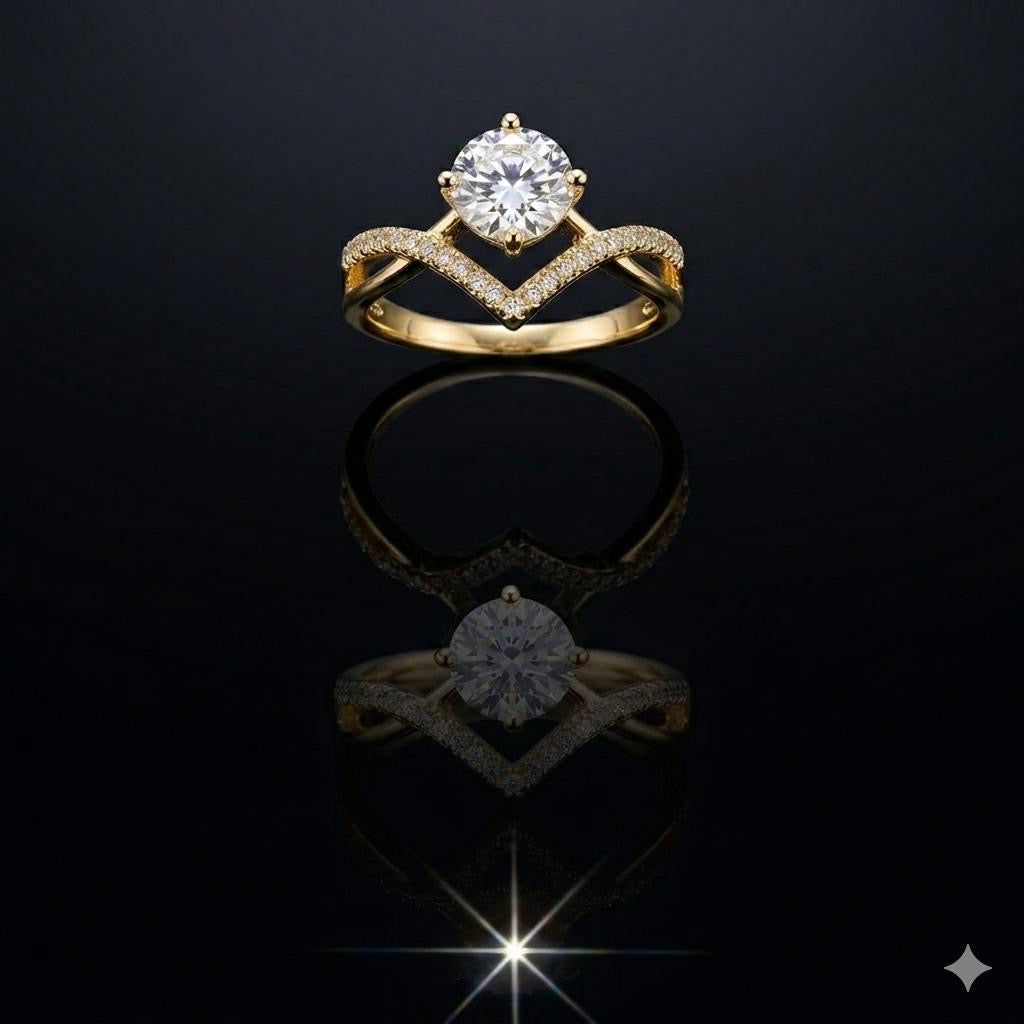 HEART STONE RING