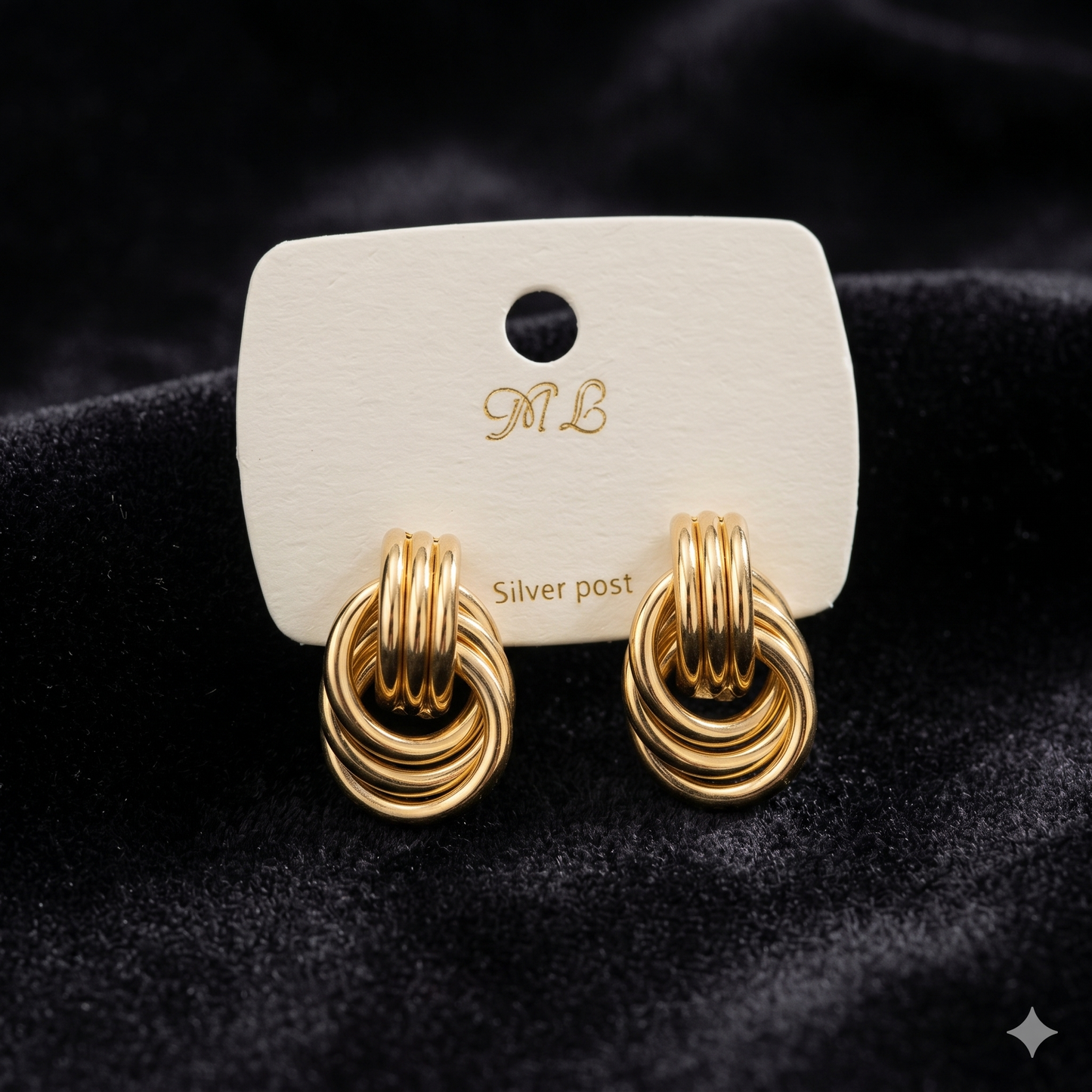 Gold Tone Twist