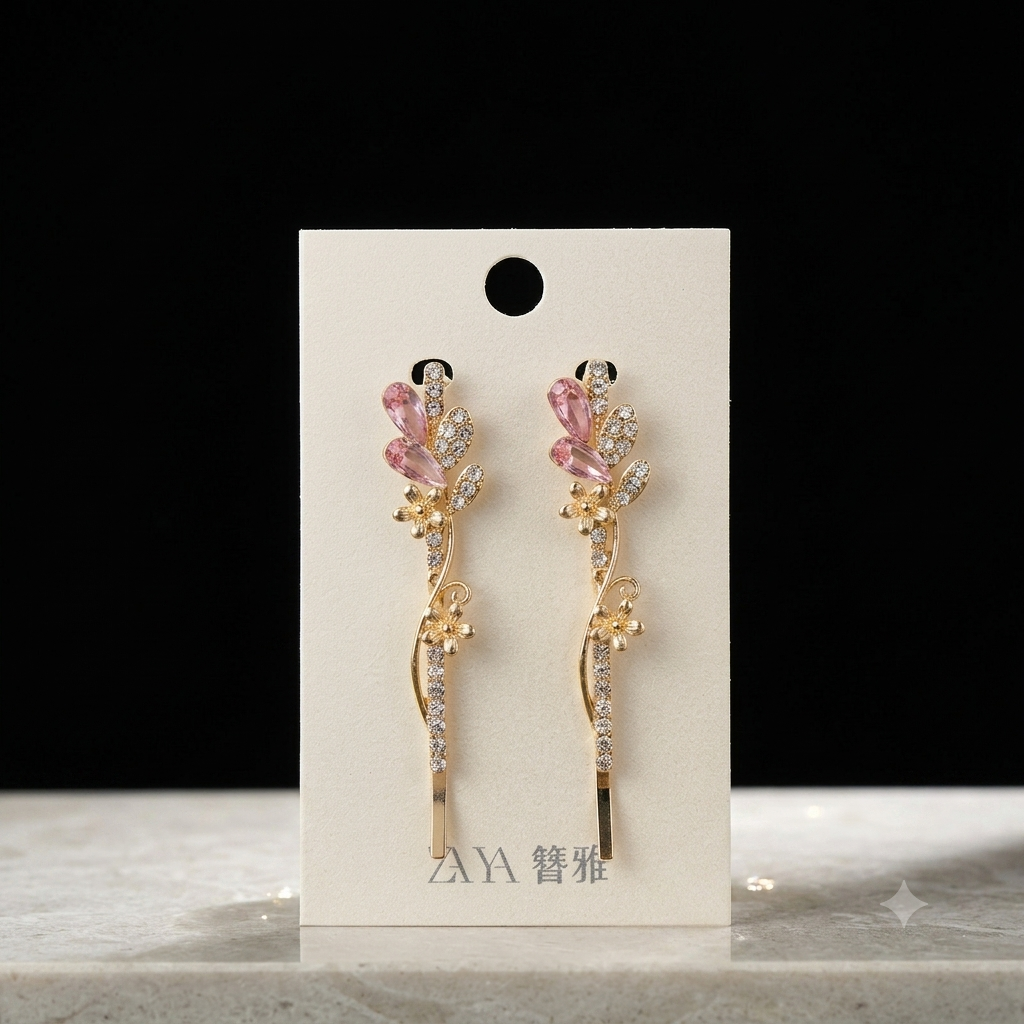 CHERRY HAIR PIN