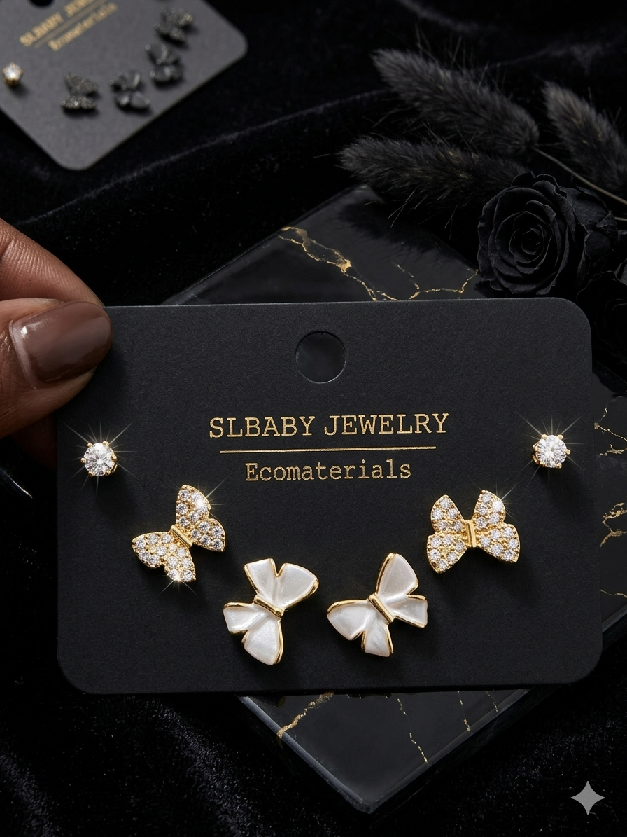 BUTTERFLY TRIO STUD