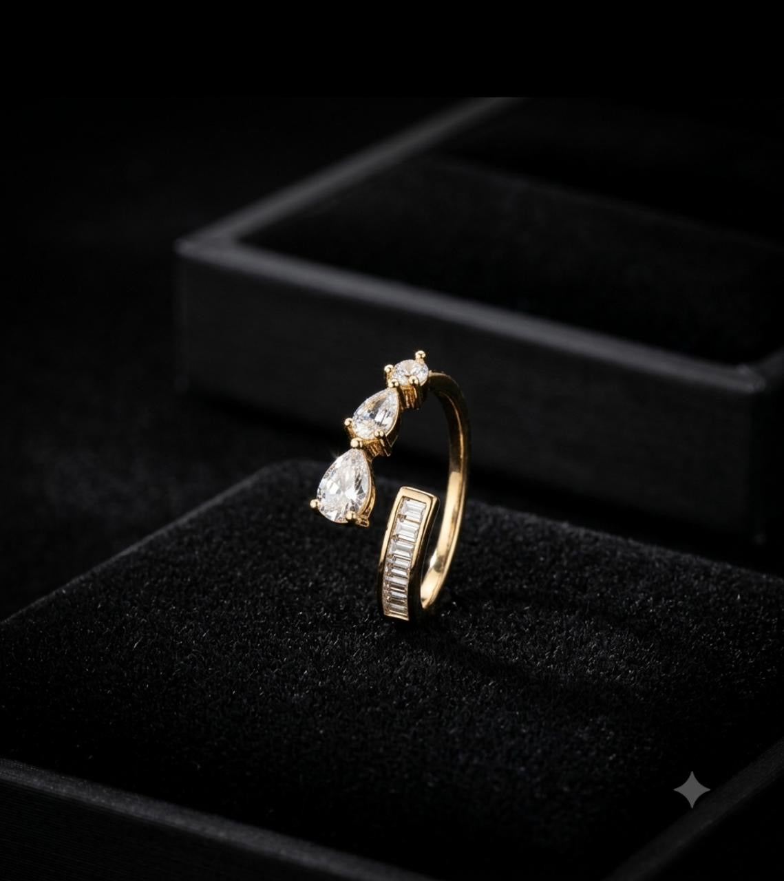 CELESTIAL DROP RING