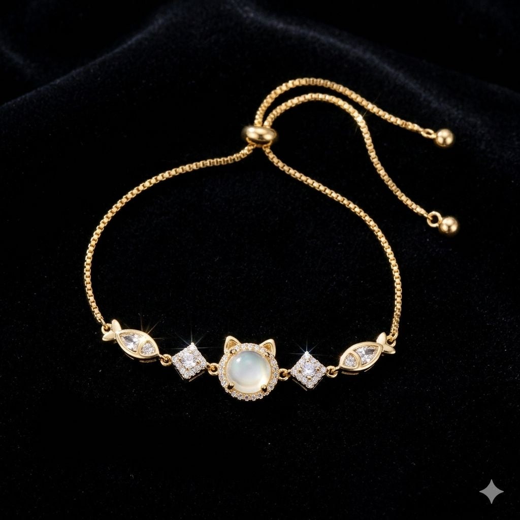 MOONLIT KITTEN BRACELET