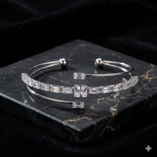 ETHEREAL SYMMETRY CUFF BRACELET