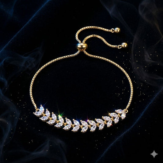 MEEDOZ WHITE GOLD BRACELET