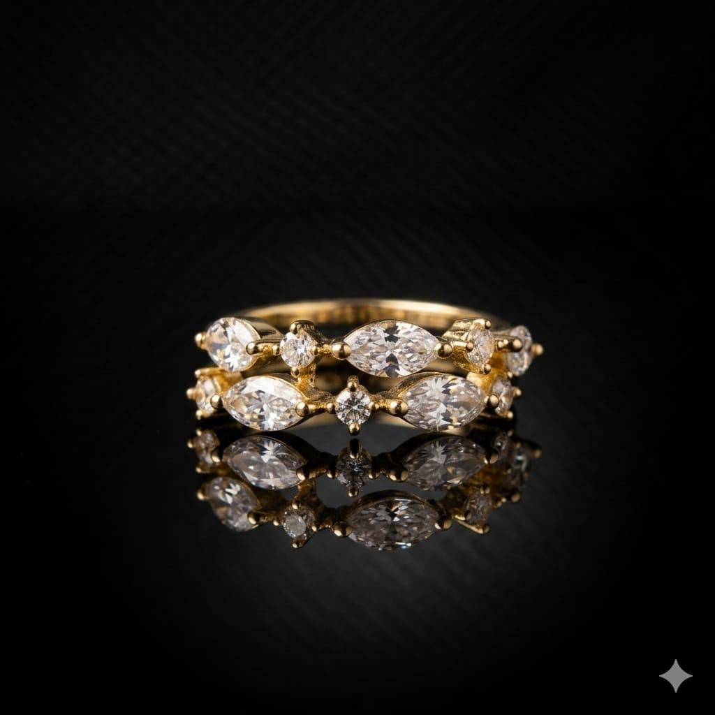 GOLDEN RIVERIE RING