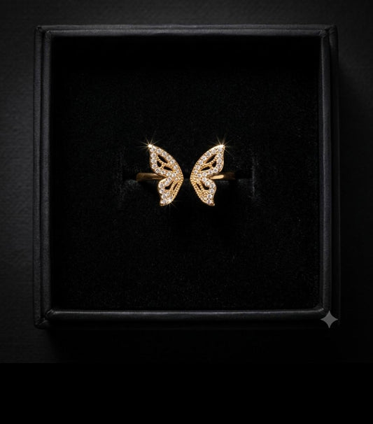 AURA BUTTERFLY RING