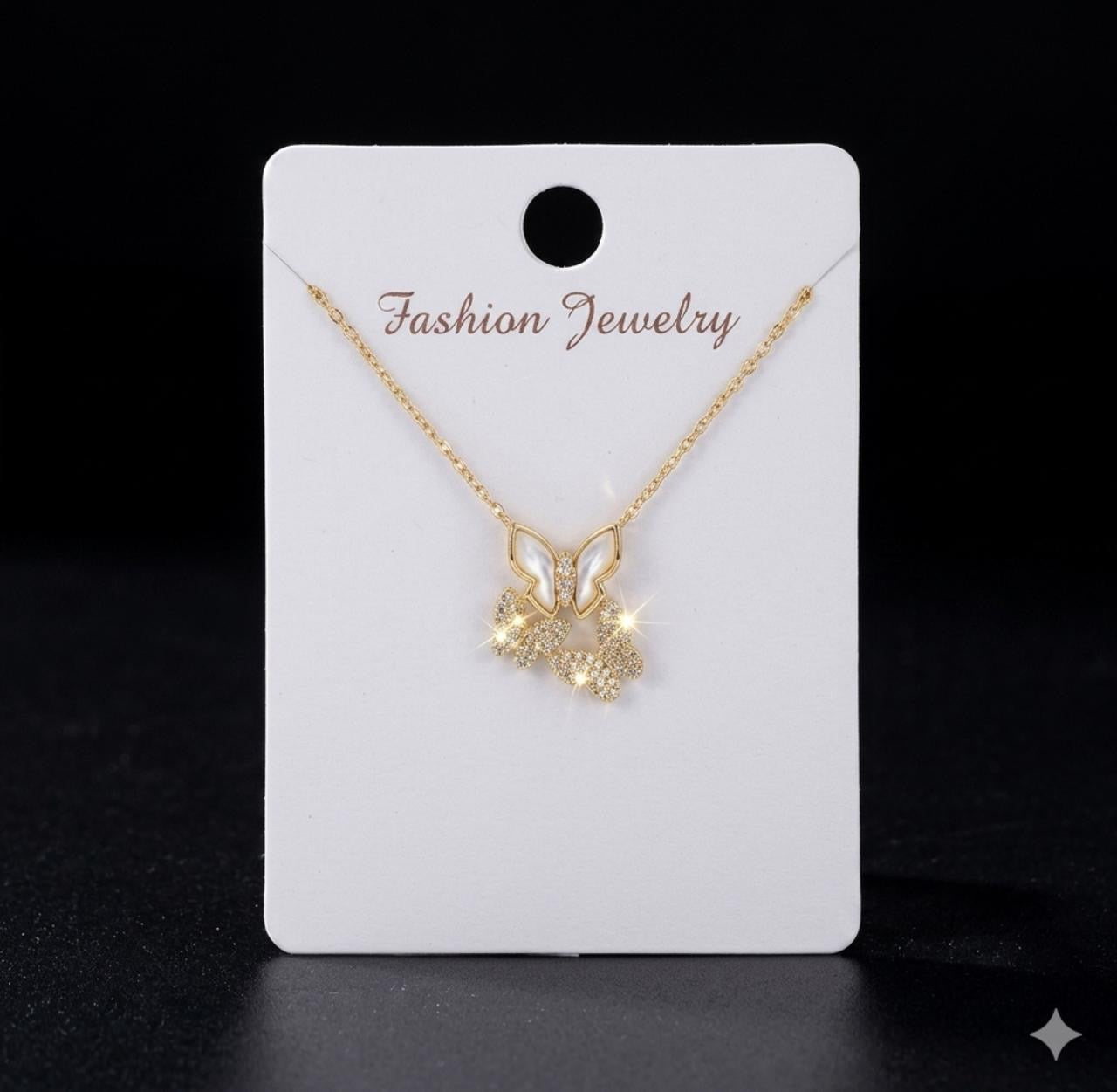 BELL BUTTERFLIES NECKLACE