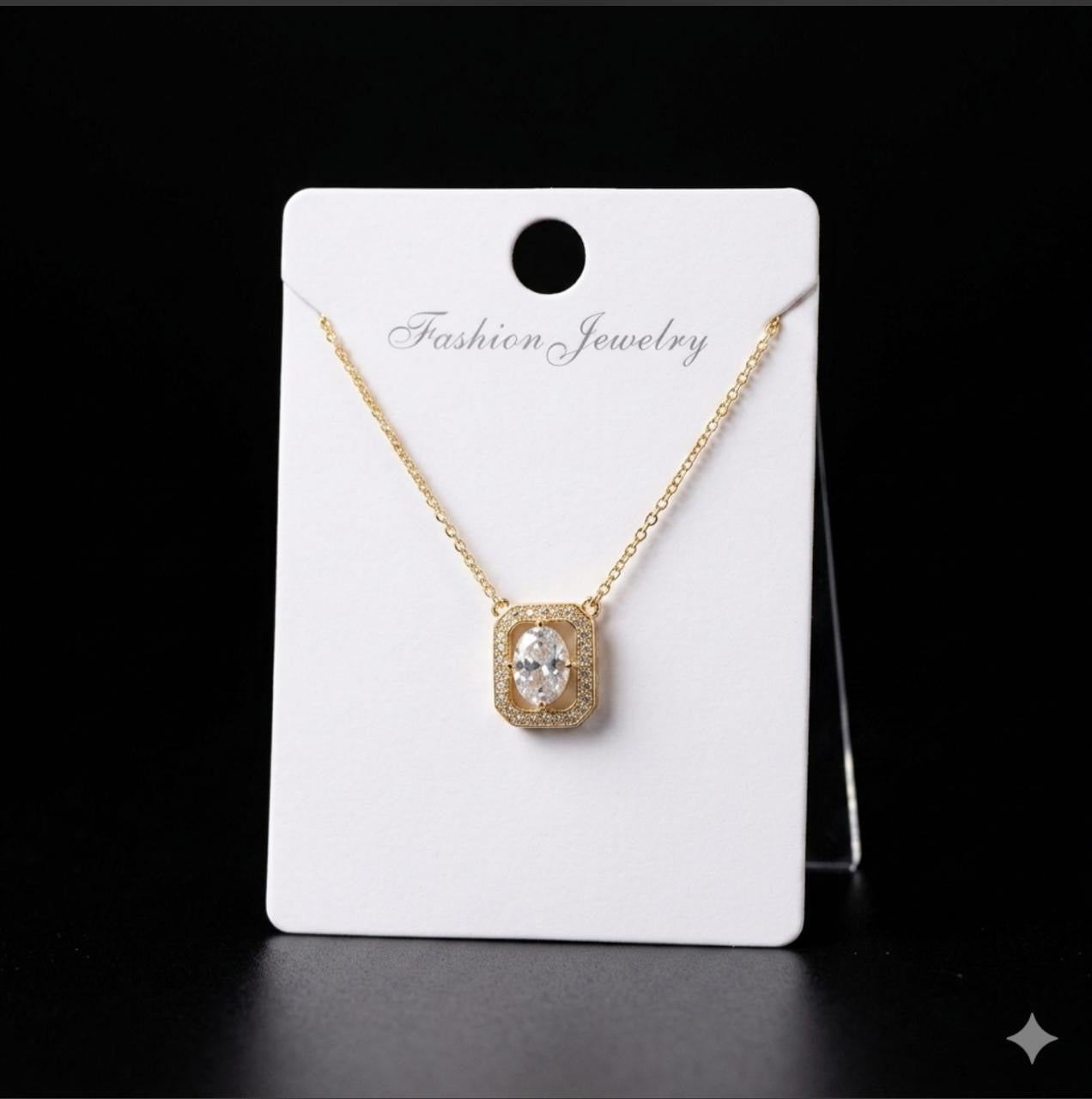 POLLY CUT DIAMOND NECKLACE