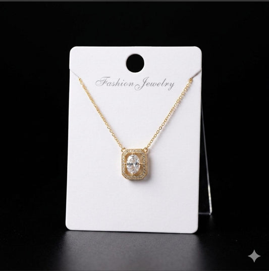 POLLY CUT DIAMOND NECKLACE