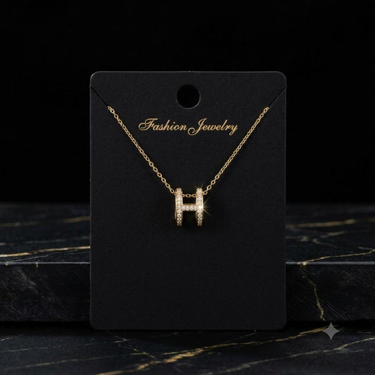 H PENDANT NECKLACE