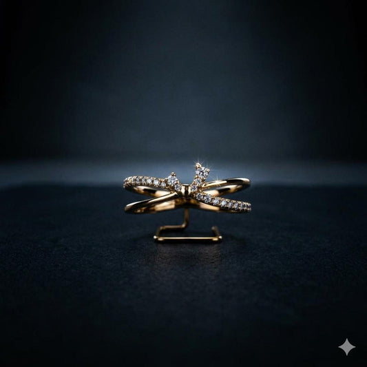 GRACE CROSS RING