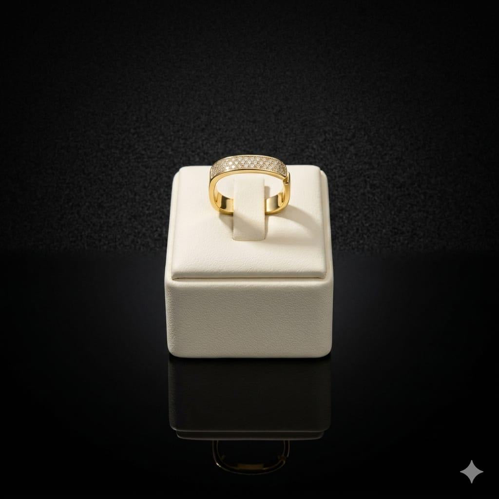 VERTEX PAVE RING