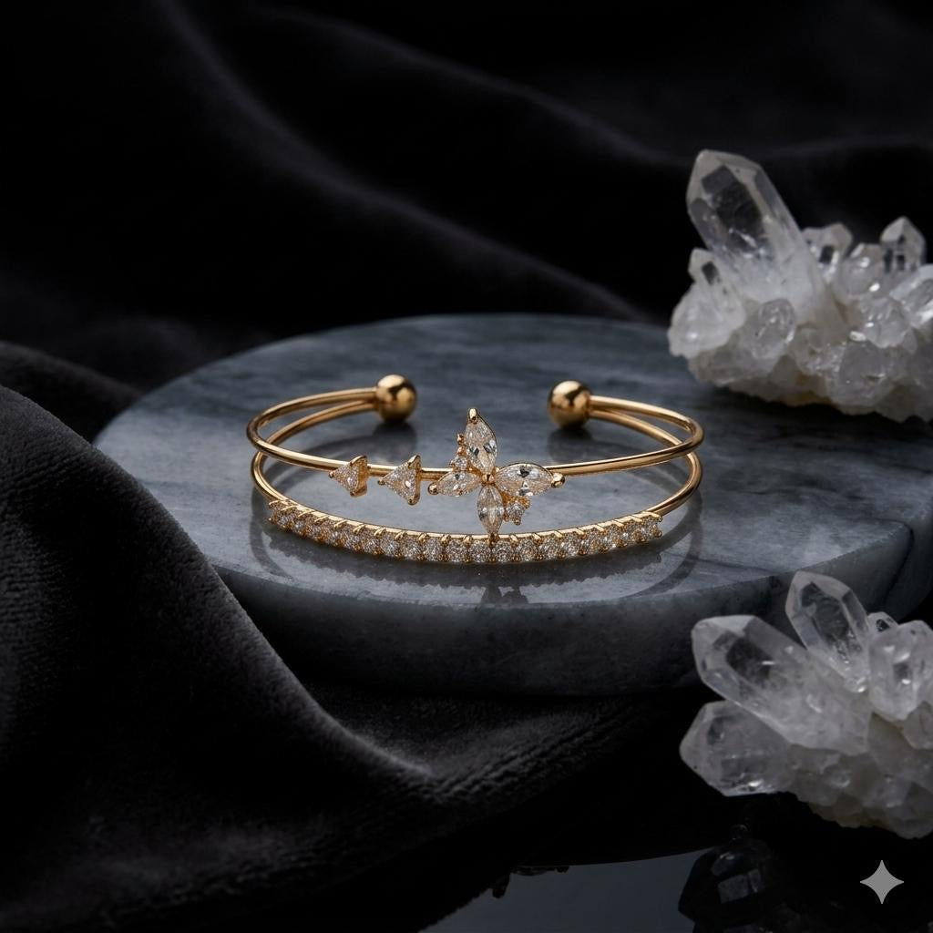 CELESTIAL WING CUFF BRACELET
