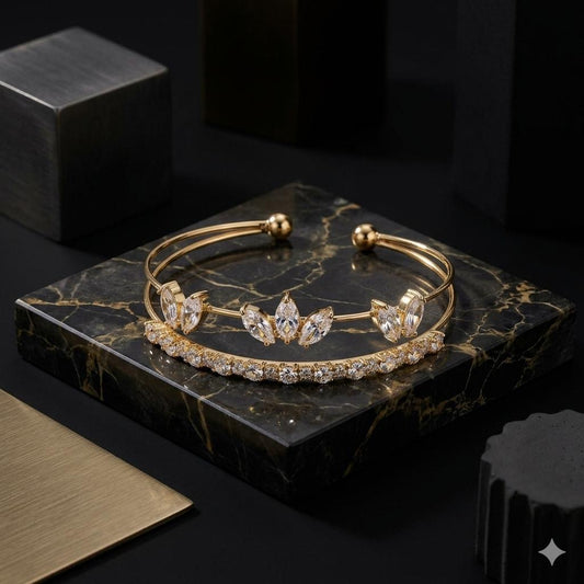 MARQUISE MEADOW CUFF BRACELET