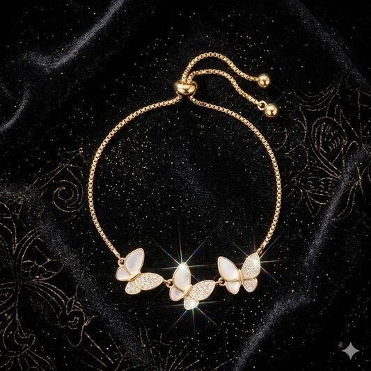 TRIPLE BUTTERFLY BRACELET