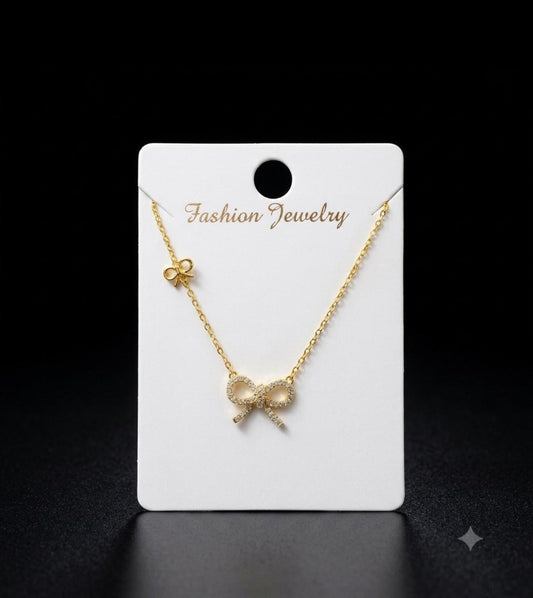ZIA BOW NECKLACE