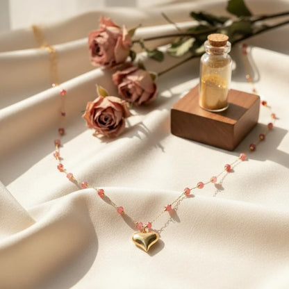 Blush & Gold Necklace