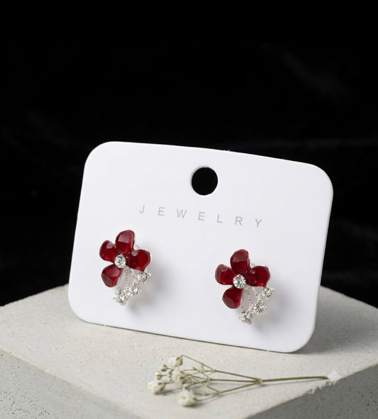 RED PETAL STUD