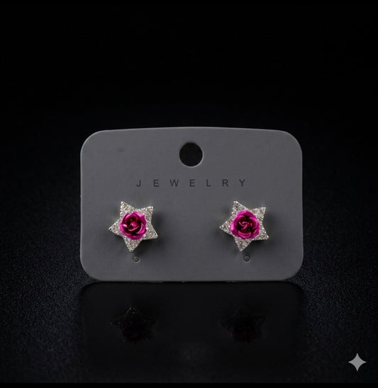 ROSE STAR STUD