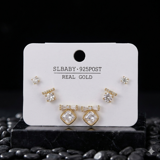 REGAL GEOMETRIC TRIO STUD