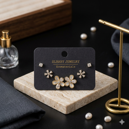 BLOOM BOUQUET TRIO STUD