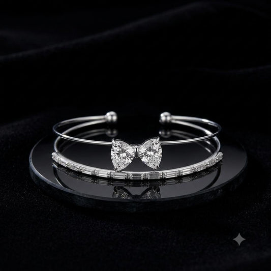RADIANT KNOT CUFF BRACELET