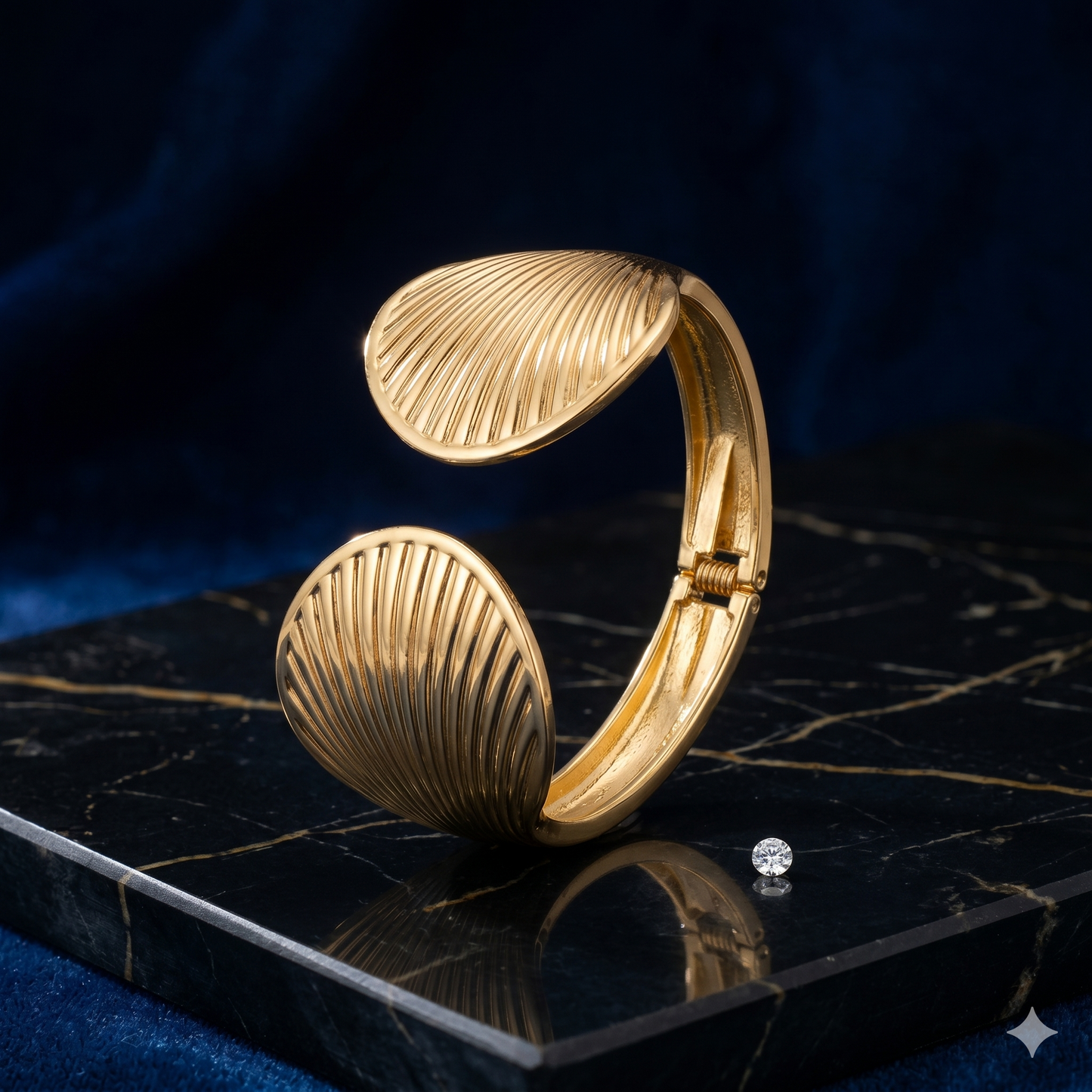 Seashell Open Cuff