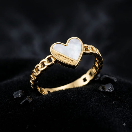 Mother of pearl heart