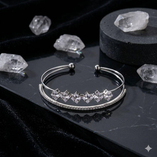 STELLAR ALLIGNMENT OPEN CUFF BRACELET
