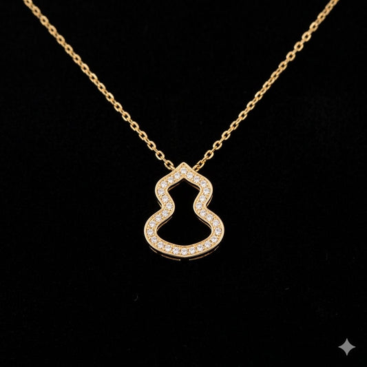 HOLLOW GOURD SNAKE NECKLACE